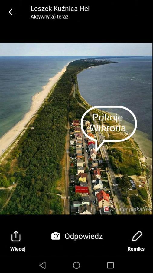 Apartamenty Wiktoria Morska18 Kuźnica Exteriér fotografie